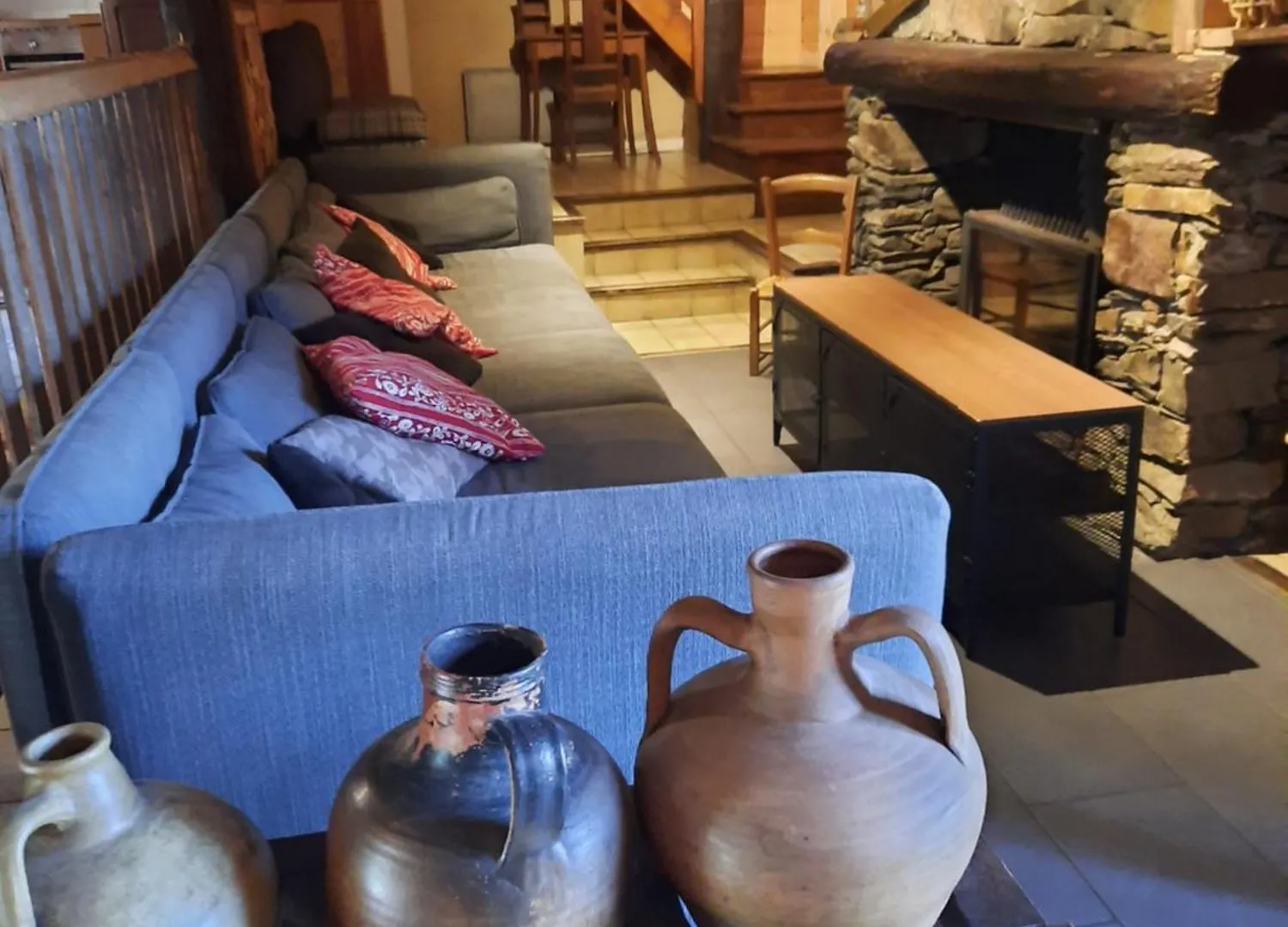 Dağ evi La Grange Des Quatre Saisons Villa Gouaux-de-Luchon