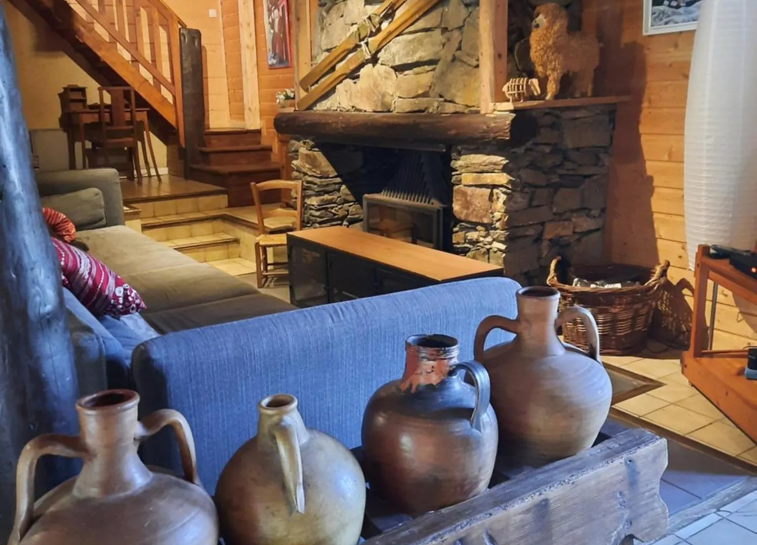 La Grange Des Quatre Saisons Villa Gouaux-de-Luchon Dağ evi